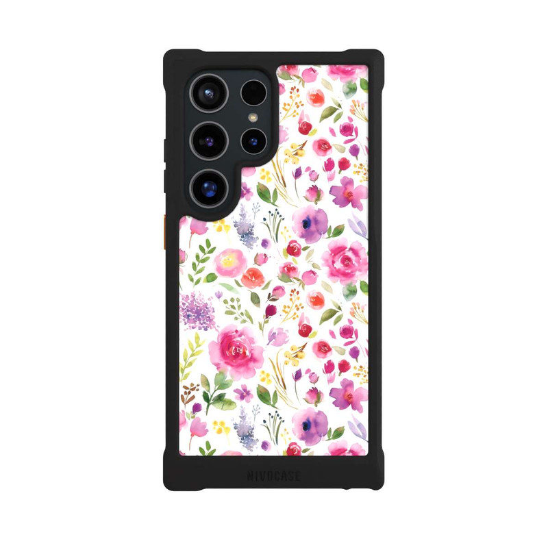 Galaxy S24 Ultra NIVOmax Roses Flowers Purple