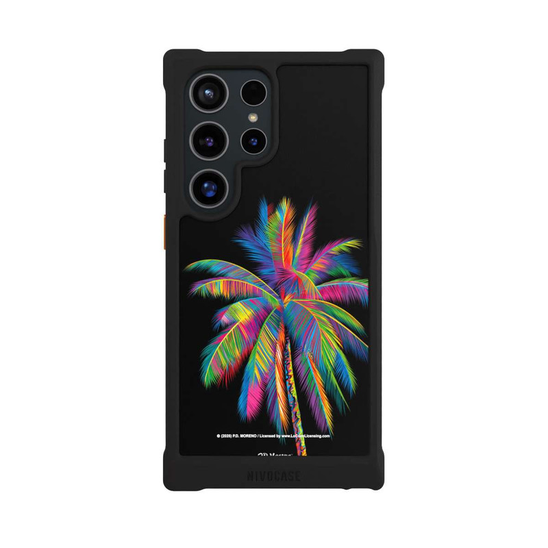 Galaxy S24 Ultra NIVOmax Palmier arc-en-ciel