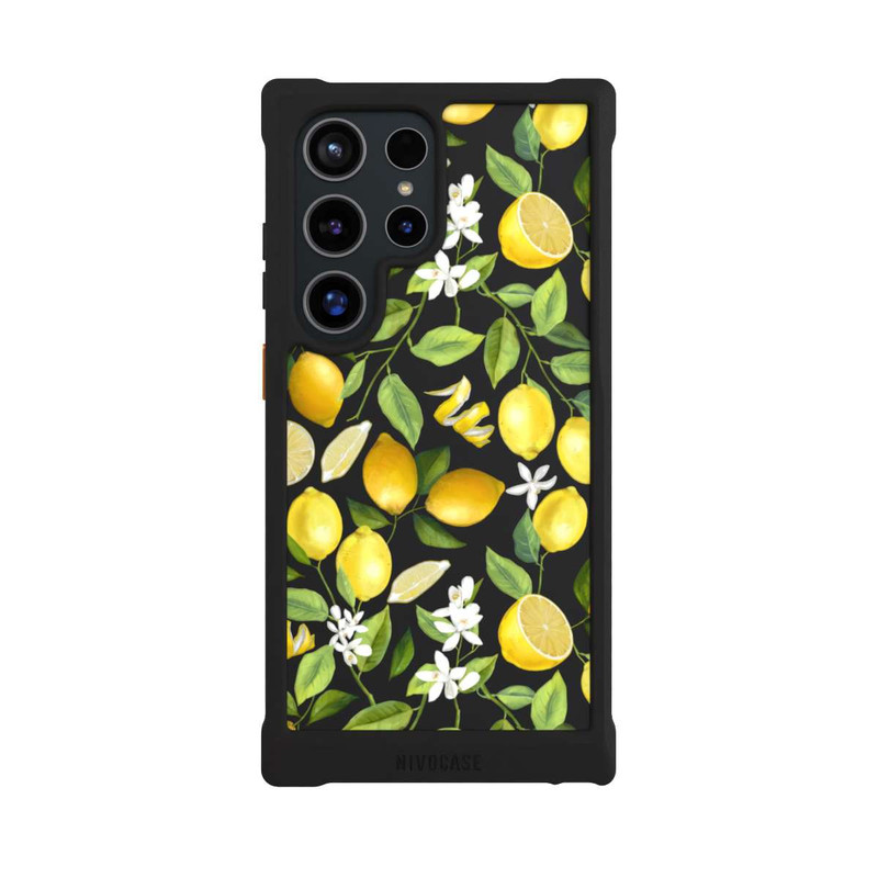 Galaxy S24 Ultra NIVOmax Lemon Summer Wallpaper Transparent