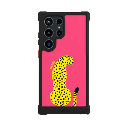 Samsung Galaxy S24 Ultra NIVOmax Colourful Yellow Cat