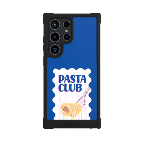 Samsung Galaxy S24 Ultra NIVOmax Pasta Club in Blue and Pink