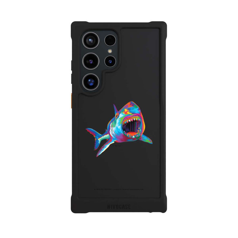 Galaxy S24 Ultra NIVOmax Requin Pop Colour transparent