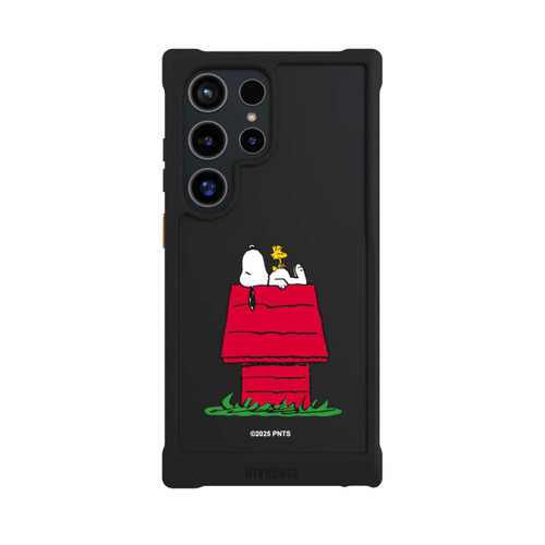 Samsung Galaxy S24 Ultra NIVOmax Snoopy and Woodstock Classic transparent