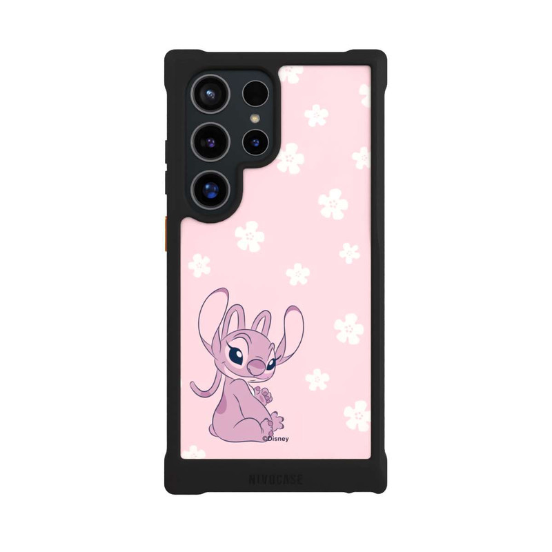 Galaxy S24 Ultra NIVOmax Angel Pink Pastel Flowers