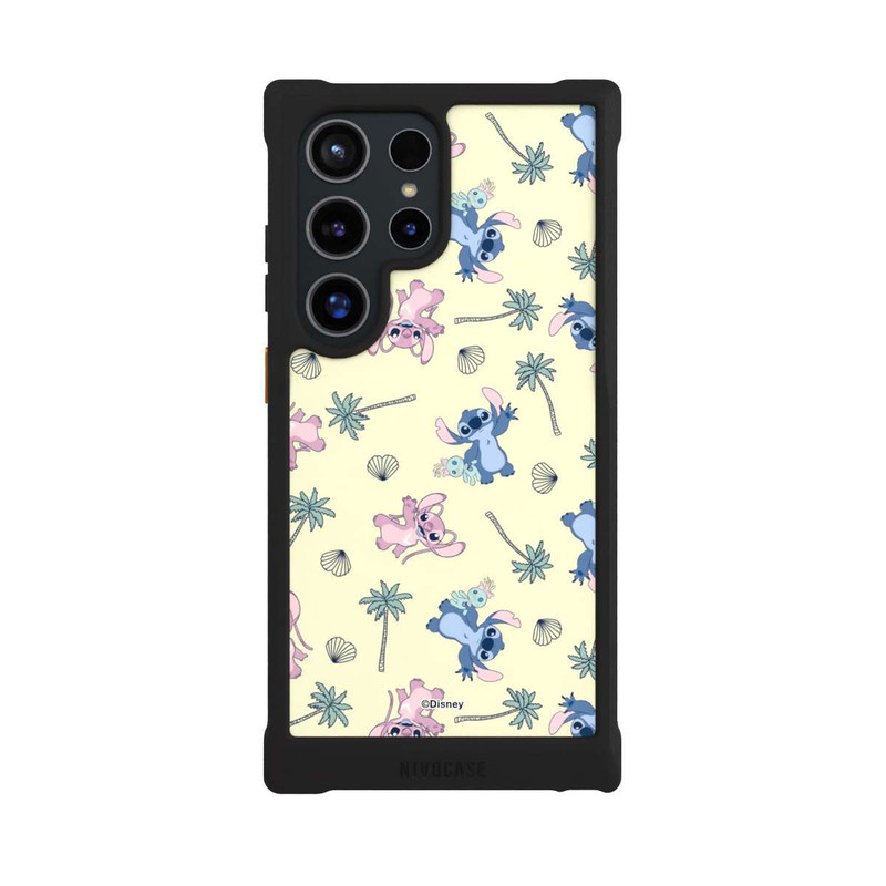 Galaxy S24 Ultra NIVOmax Stitch Summer Yellow Pattern