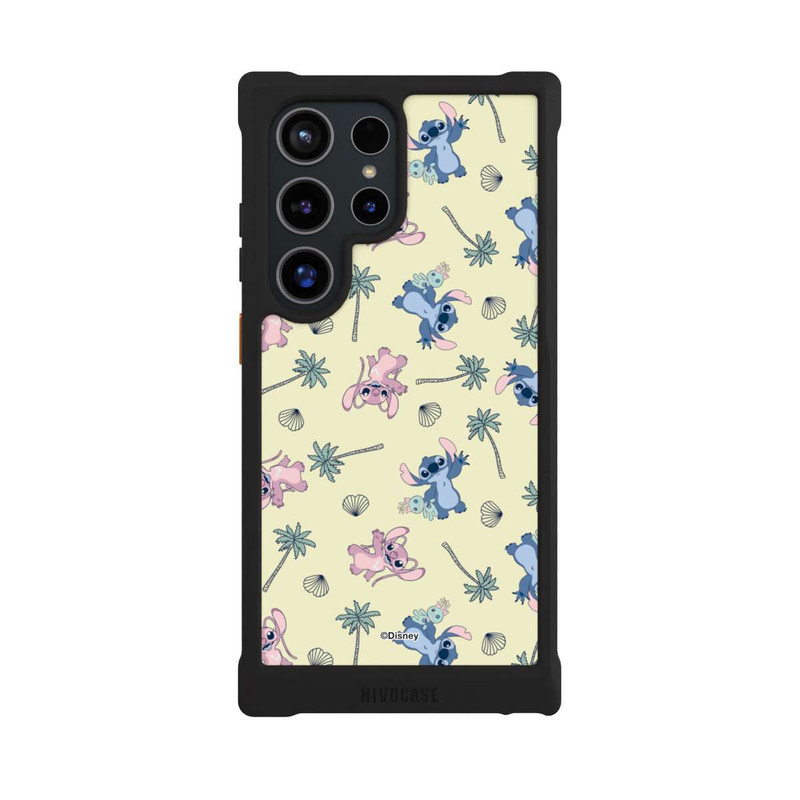 Galaxy S24 Ultra NIVOmax Stitch Summer Yellow Pattern