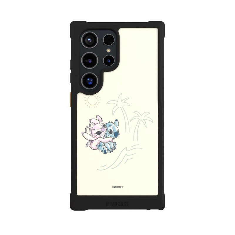Galaxy S24 Ultra NIVOmax Stitch And Angel Beach Cuddles