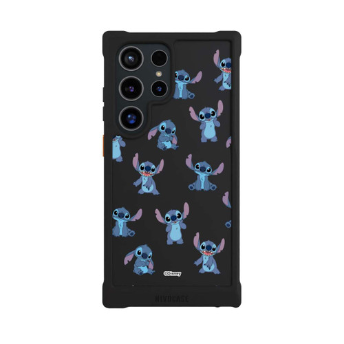 Samsung Galaxy S24 Ultra NIVOmax Stitch Faces Pattern Transparent
