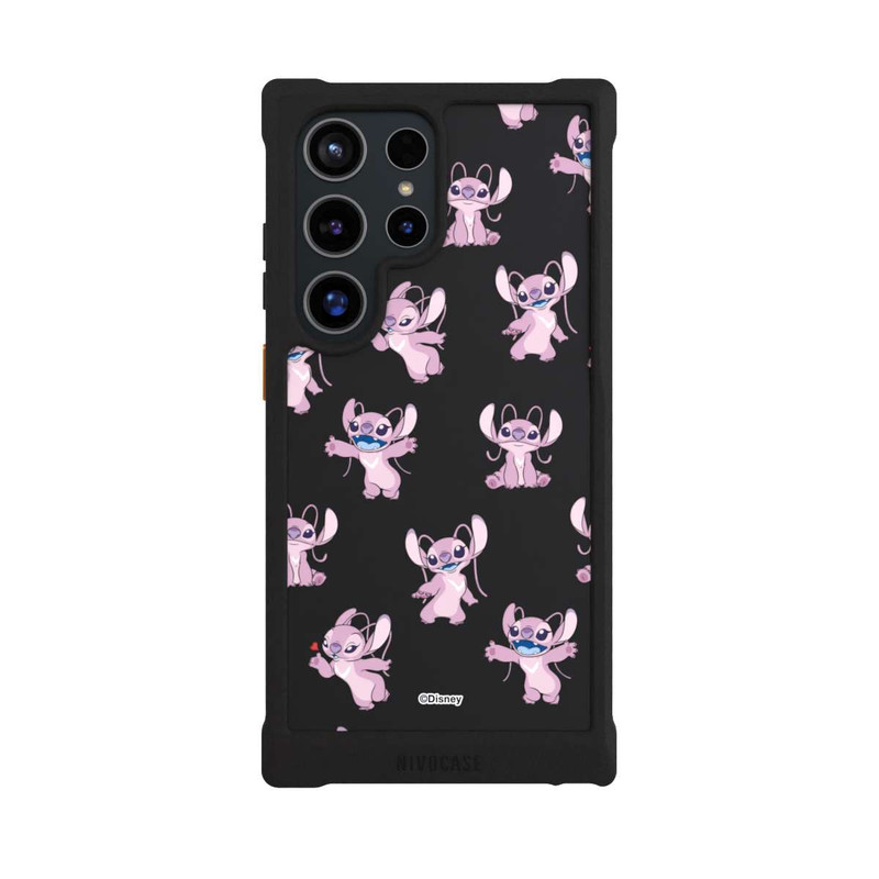 Galaxy S24 Ultra NIVOmax Angel Faces Pattern Transparent