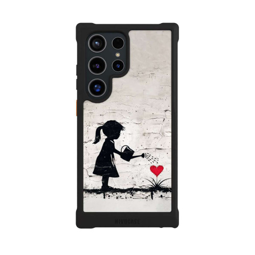 Samsung Galaxy S24 Ultra NIVOmax Girl Watering Bunch of Flowers 