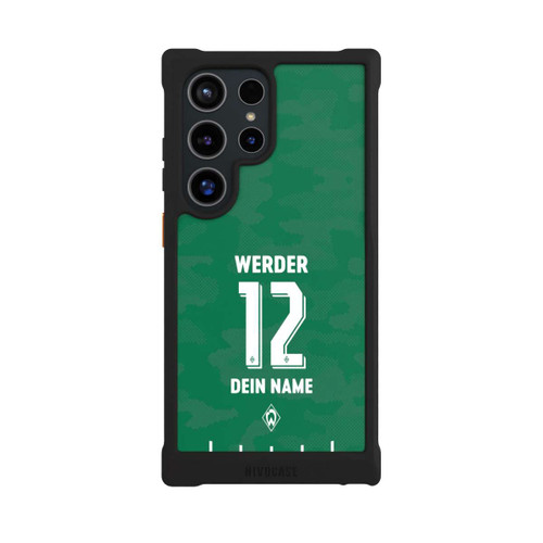 Samsung Galaxy S24 Ultra NIVOmax Werder Bremen Trikot Personalisierbar 25-26