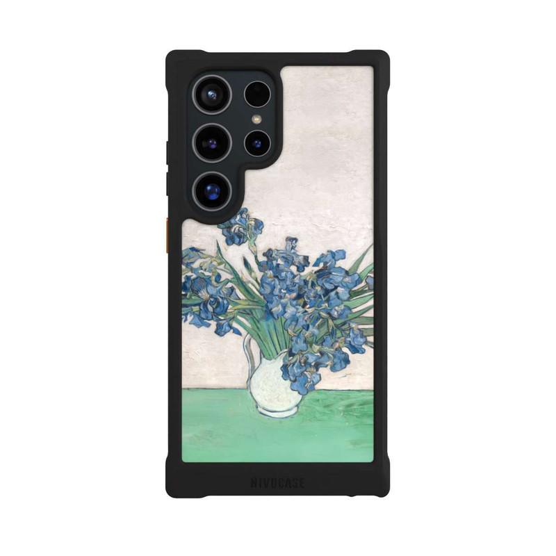Galaxy S24 Ultra NIVOmax Irises, by Vincent Van Gogh