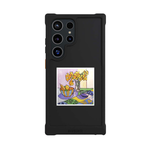 Samsung Galaxy S24 Ultra NIVOmax Daffodil Patchwork, 2023, by Catherine J Martzloff