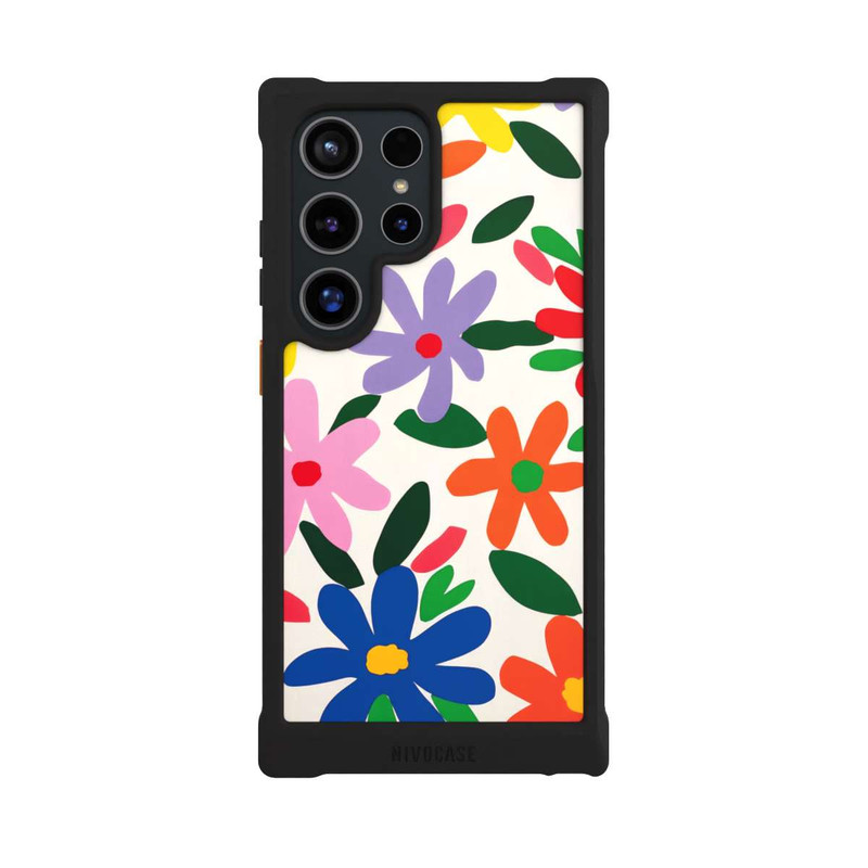 Galaxy S24 Ultra NIVOmax Sommerblossoms Illustration
