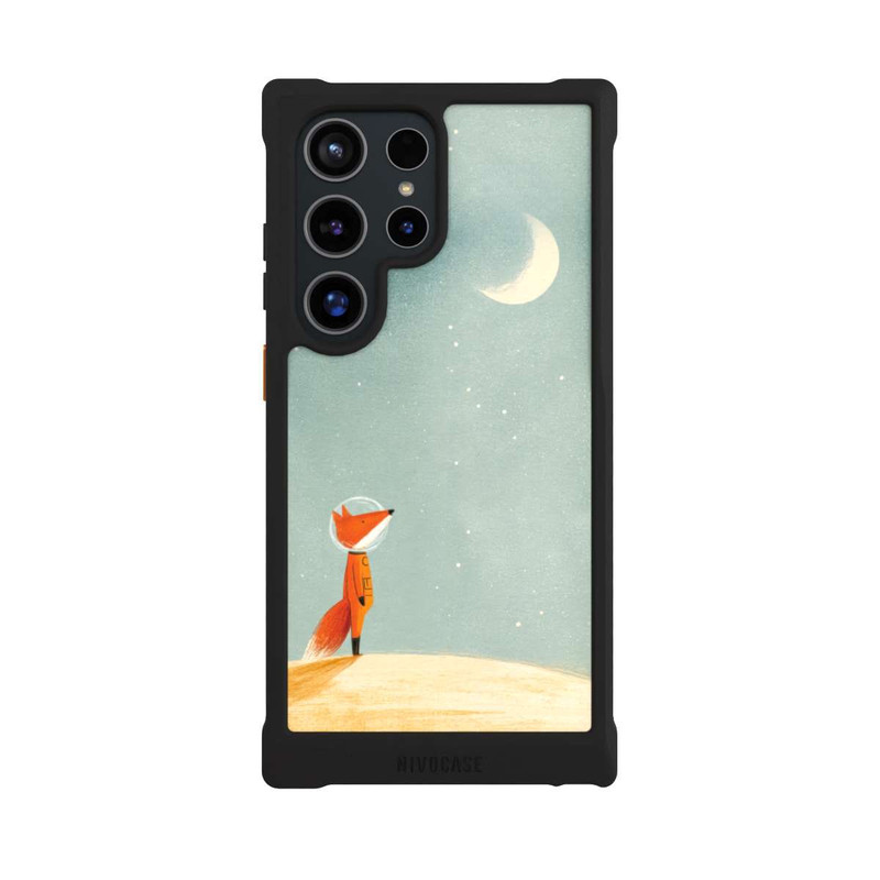 Galaxy S24 Ultra NIVOmax Fuchs im Mondlicht
