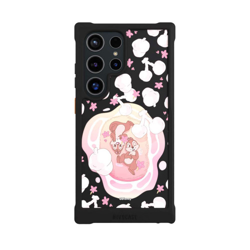 Samsung Galaxy S24 Ultra NIVOmax Chip and Dale Pink Transparent
