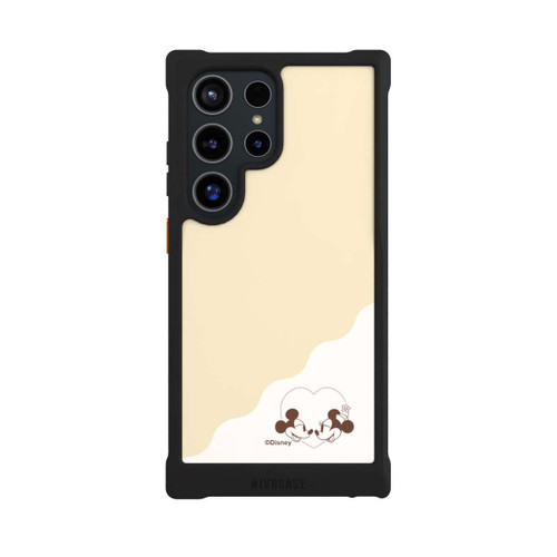 Samsung Galaxy S24 Ultra NIVOmax Mickey and Minnie Love Heart Beige