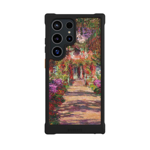 Samsung Galaxy S24 Ultra NIVOmax Eine Allee in Monets Garten in Giverny by Claude Monet