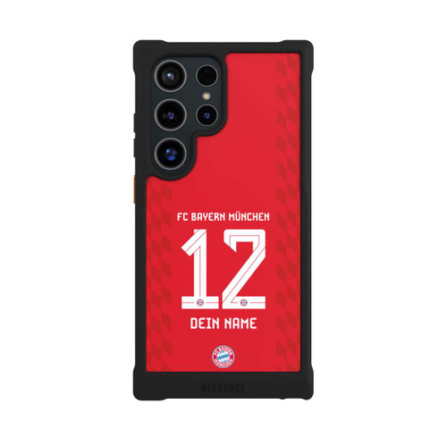 Samsung Galaxy S24 Ultra NIVOmax FC Bayern München Trikot Personalisierbar 25-26