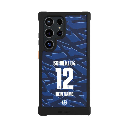 Samsung Galaxy S24 Ultra NIVOmax Schalke 04 Trikot Personalisierbar 25-26