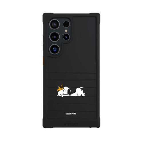 Samsung Galaxy S24 Ultra NIVOmax Snoopy Woodstock Streifen Peanuts Transparent