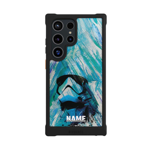 Samsung Galaxy S24 Ultra NIVOmax Stormtrooper Watercolor Personalisierbar