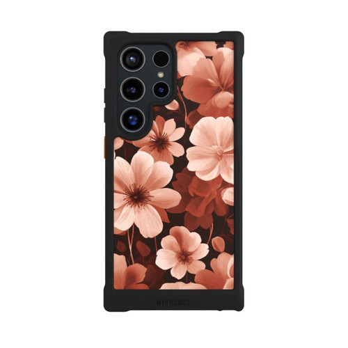 Samsung Galaxy S24 Ultra NIVOmax Rote Negativblumen mit KI