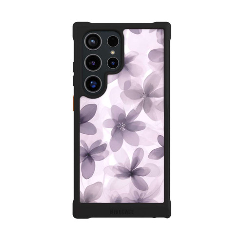 Samsung Galaxy S24 Ultra NIVOmax Fliederfarbenes Blumenmuster mit KI