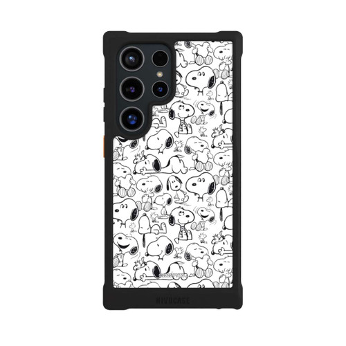 Samsung Galaxy S24 Ultra NIVOmax Classic Snoopy Pattern White