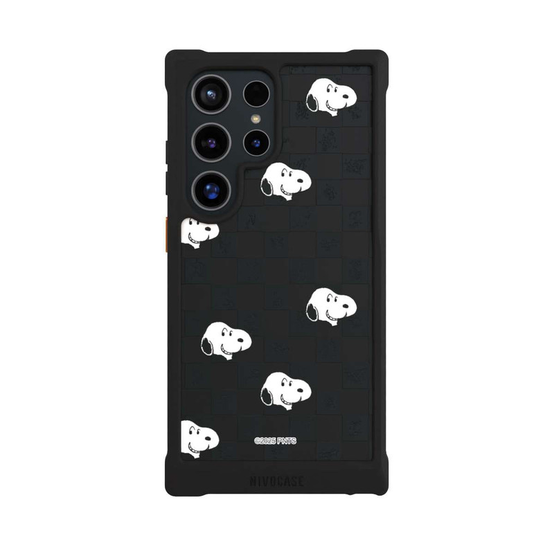 Galaxy S24 Ultra NIVOmax Snoopy Checked Pattern