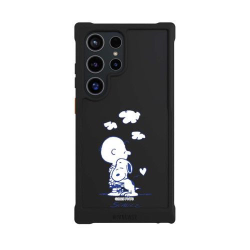 Samsung Galaxy S24 Ultra NIVOmax Peanuts Charlie Brown Snoopy Hug Transparent