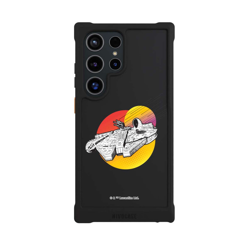 Galaxy S24 Ultra NIVOmax Millennium Falcon Transparent