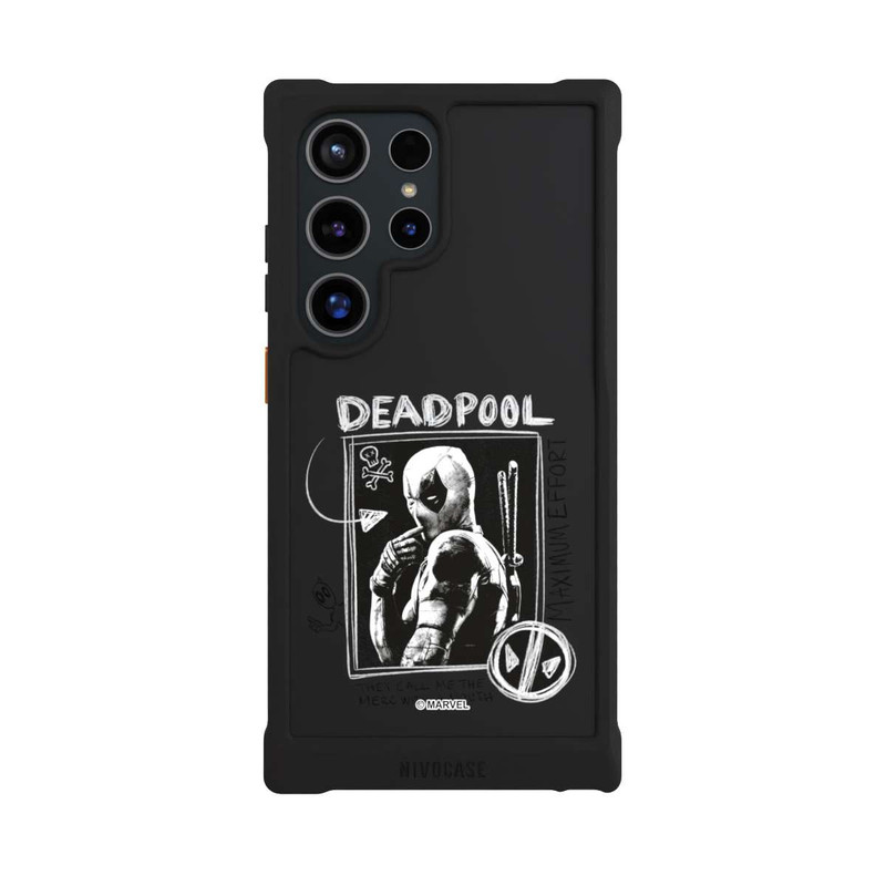 Galaxy S24 Ultra NIVOmax Deadpool Transparent