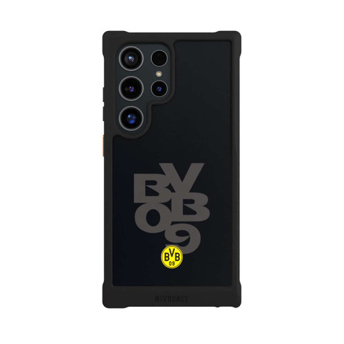 Samsung Galaxy S24 Ultra NIVOmax BVB09 Grau Schwarz