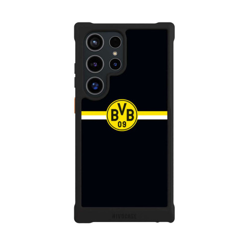 Samsung Galaxy S24 Ultra NIVOmax BVB Logo Streifen