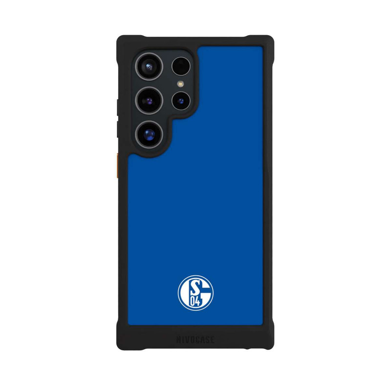 Galaxy S24 Ultra NIVOmax FC Schalke 04 Logo Blau