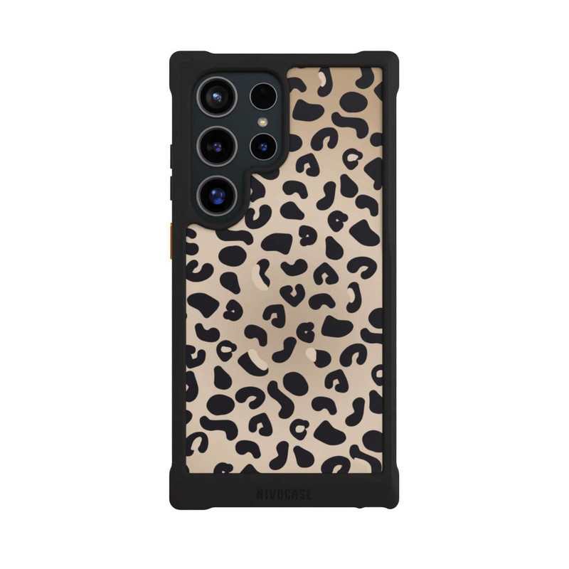 Galaxy S24 Ultra NIVOmax  Gepardenmuster hellbraun