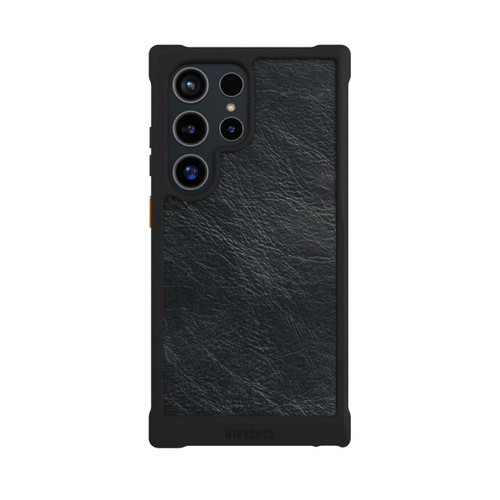 Samsung Galaxy S24 Ultra NIVOmax Black Leather Look Background