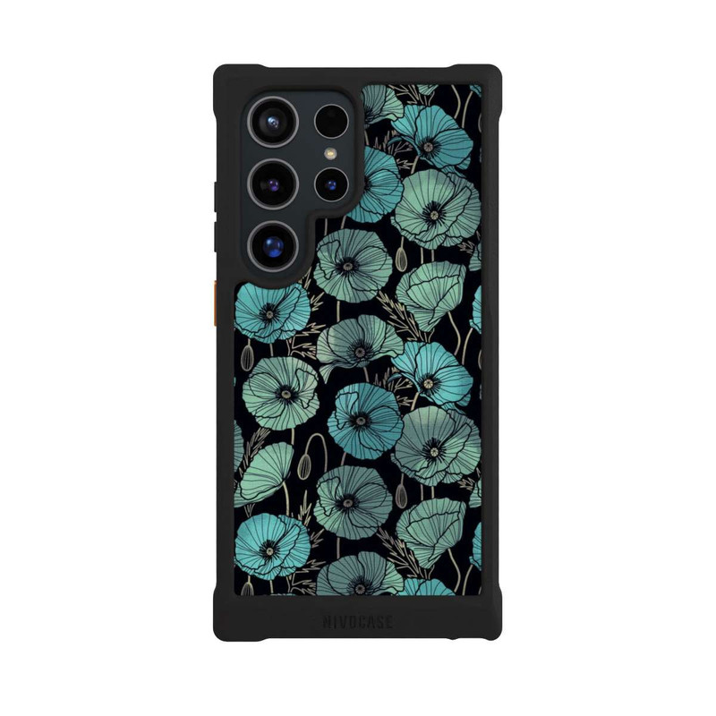 Galaxy S24 Ultra NIVOmax Sommermohn Grün