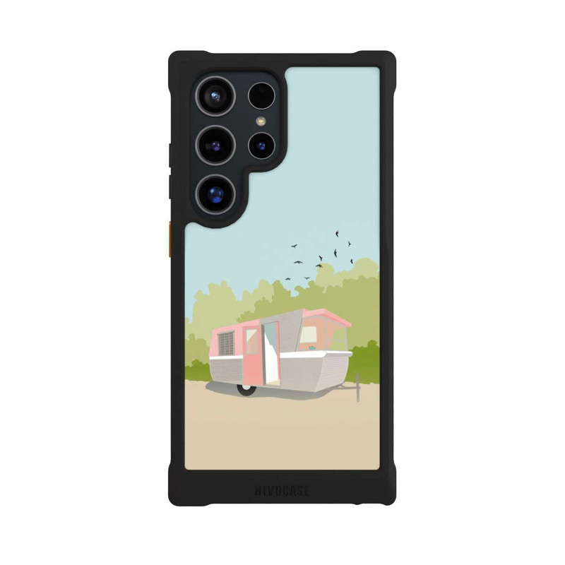 Galaxy S24 Ultra NIVOmax Retro Glamping by Roberta Murray