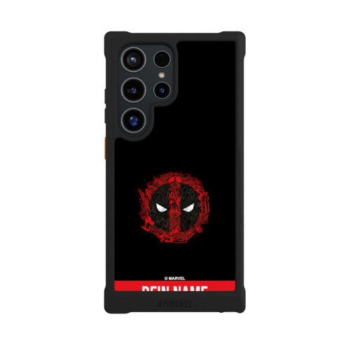 Samsung Galaxy S24 Ultra NIVOmax Deadpool Logo Personalisierbar