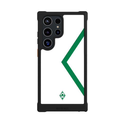 Samsung Galaxy S24 Ultra NIVOmax Werder Bremen diamond-shaped green
