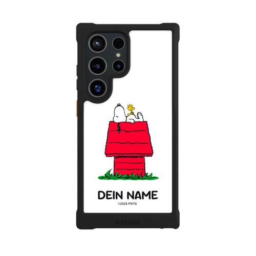 Samsung Galaxy S24 Ultra NIVOmax Snoopy and Woodstock Classic Personalisierbar