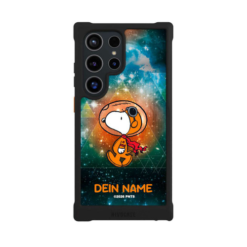 Samsung Galaxy S24 Ultra NIVOmax Snoopy Weltraumreisender Personalisierbar