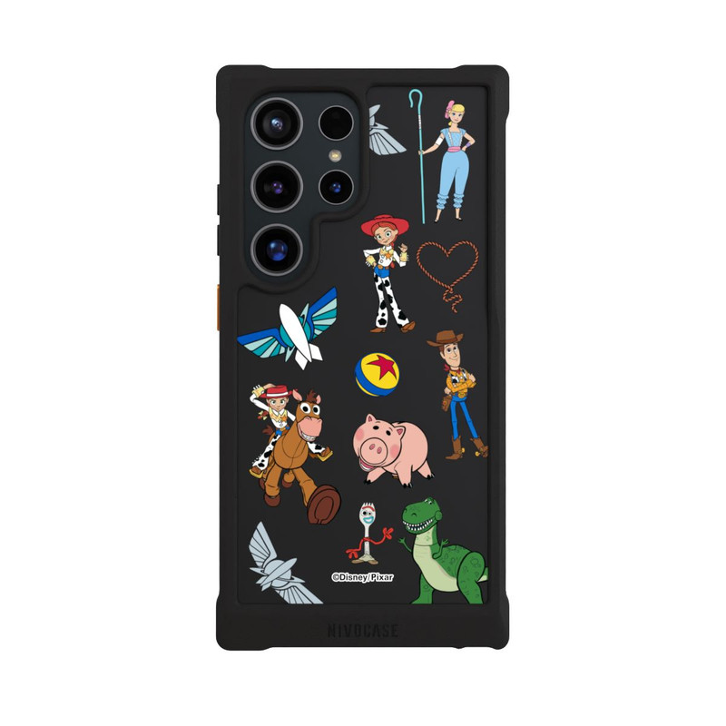 Galaxy S24 Ultra NIVOmax Toy Story 5 Hero Toys Pattern Transparent
