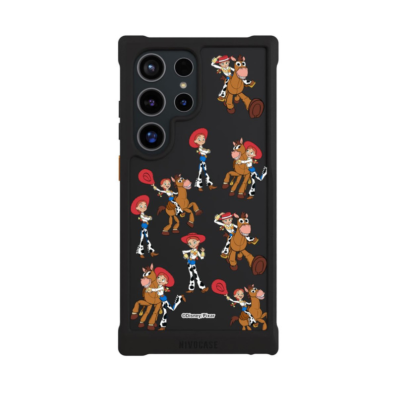 Galaxy S24 Ultra NIVOmax Toy Story 5 Jessie Cowboy Pattern Transparent
