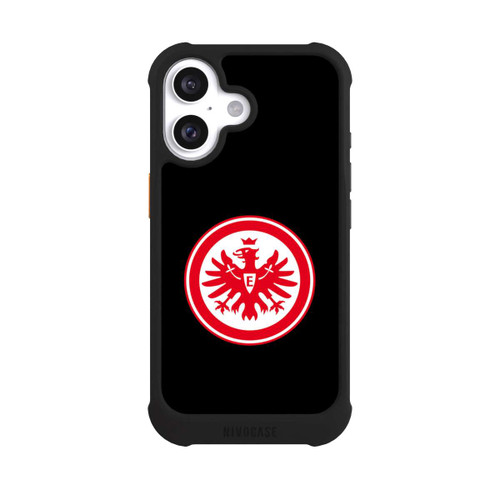Apple iPhone 16 NIVOmax Eintracht Frankfurt schwarz