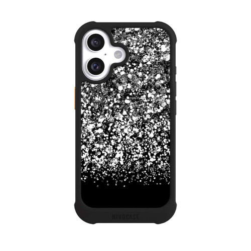 Apple iPhone 16 NIVOmax Schneefall Glitzerlook