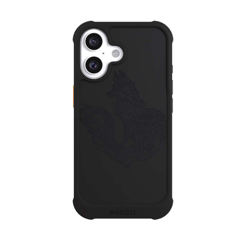 Apple iPhone 16 NIVOmax Fox Ornate ohne Hintergrund