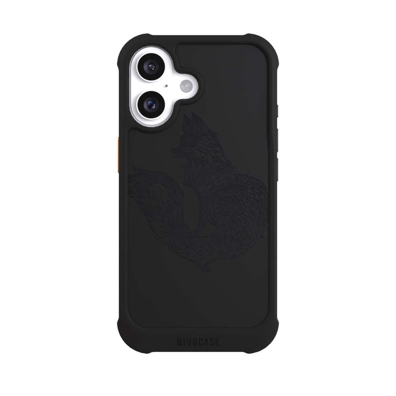 iPhone 16 NIVOmax Fox Ornate transparent